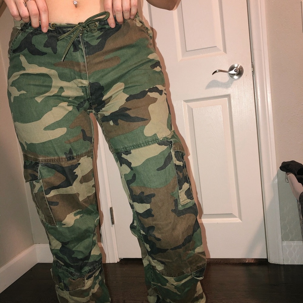 Women’s camouflage army pants
